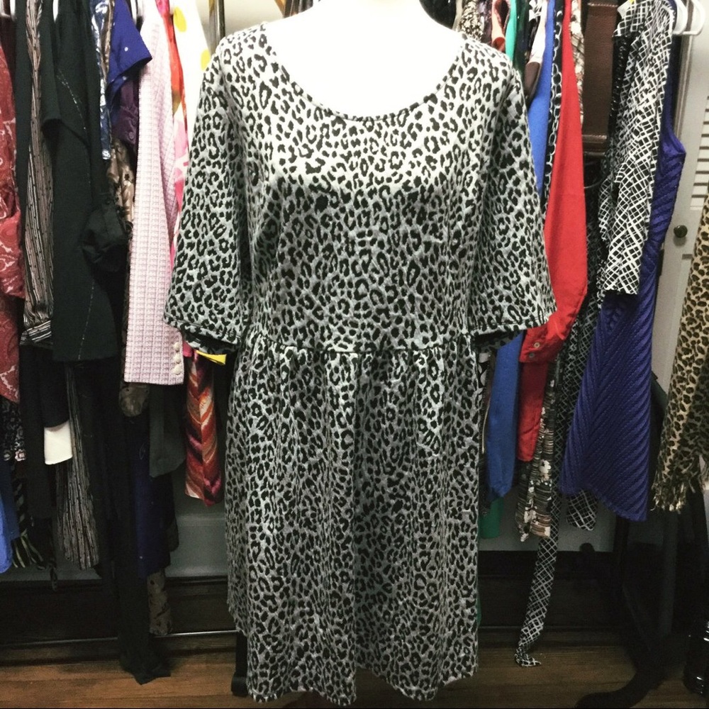 Animal Print Dress